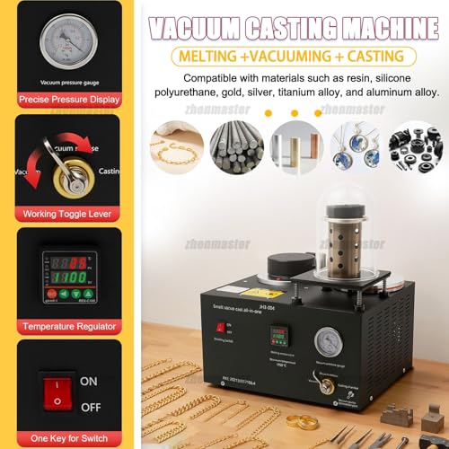 La mejor comparación de Máquinas de fundición más recomendados. 12 Imagen adicional