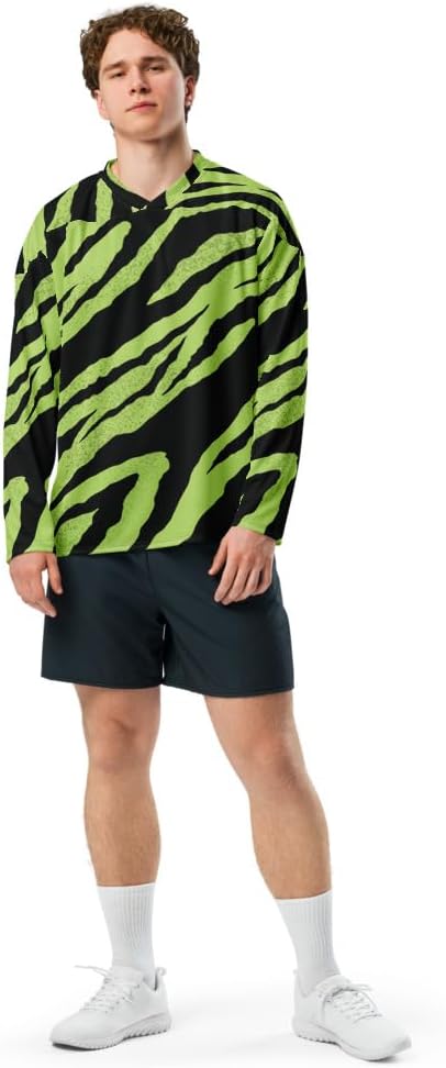 Green Tiger Recycled Hockey Jersey