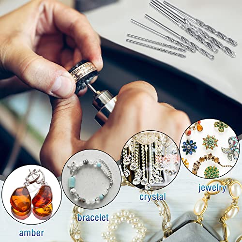 20 Pieces Diamond Drill Bits Set Twist Diamond Tip Drill Bit Heavy Duty Micro Diamond Drill Bit Set For Glass Tile Jewelry, 0.8 Mm 1.0 Mm 1.2 Mm 1.5 Mm 1.8 Mm 2.0 Mm 2.5 Mm 3.0 Mm 3.5 Mm 4.0 Mm #TOP6
