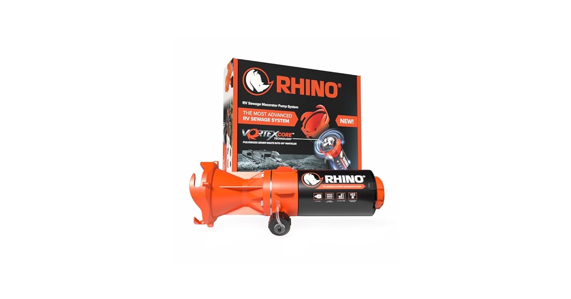 Amazon.com: Camco Rhino Camper/RV Sewer Macerator Pump