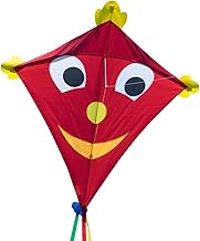 CIM Large Children's Kite - Super Kite - Single Line Kite for Children from 6 Years - Includes 80 m Kite String and Strip Tails, xl