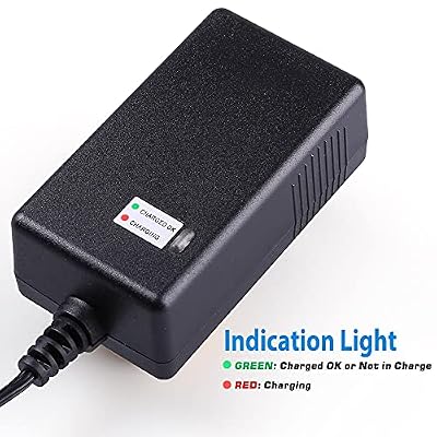 LotFancy 24V 1.5A Electric Scooter Charger for Razor E100, E200, E300, E500, PR200, MX350, Dirt Bike, Pocket Mod, Sports Mod, and Dirt Quad, Battery Charger Replacement for W13112099014