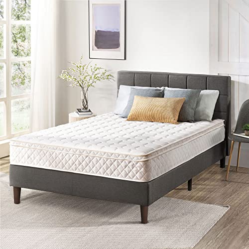 Best Price Mattress 10 Inch Euro Top Pocket Spring Mattress - Motion Isolation Individually Encased Pocket Springs, Comfort Foam Top, Certipur-Us Certified Foam, Twin #TOP2