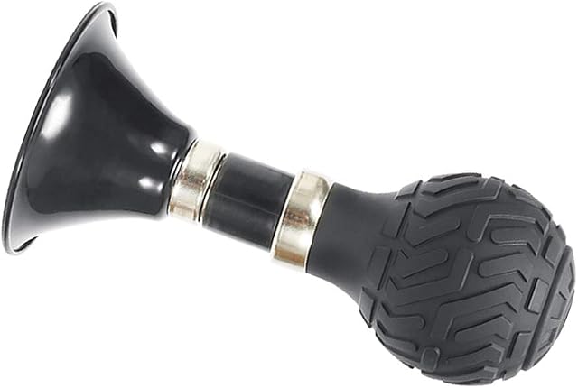 CLISPEED Bike Horn Children Bicycle Cycle Metal Bell Squeeze Bugle Handlebar Ring Horn Bike Accessory for Kids Girls Boys