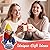 Drinking Gnome Solar Garden Statue - Funny Gnome Figurine with Colorful Crackle Ball LED Light - Perfect Novelty Patio Decor and Gag Gifts - Hilarious Christmas House Warming Gifts New Home