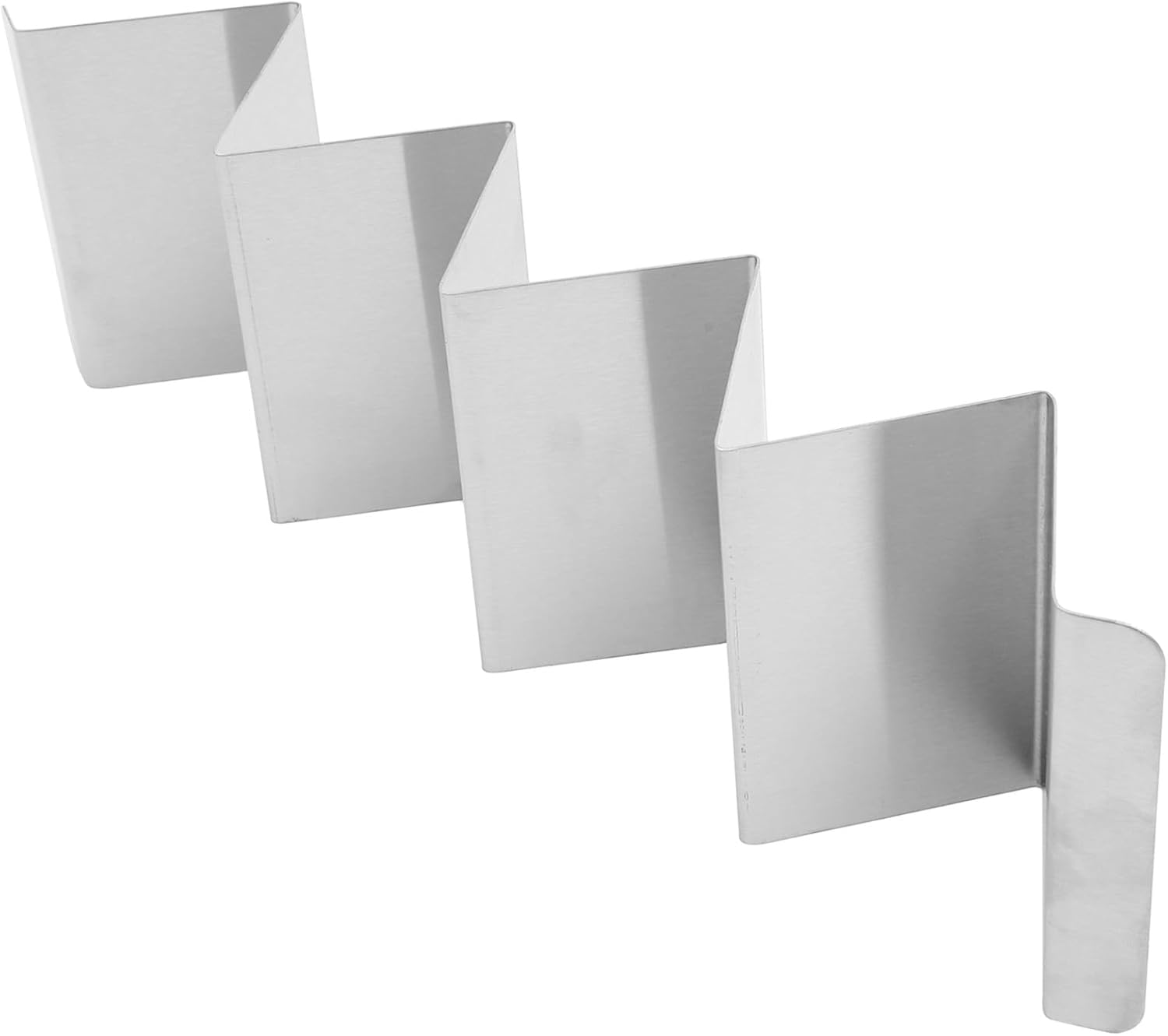 Stainless Steel Taco Holder Stand, Desktop Stable Multi Slot Rack