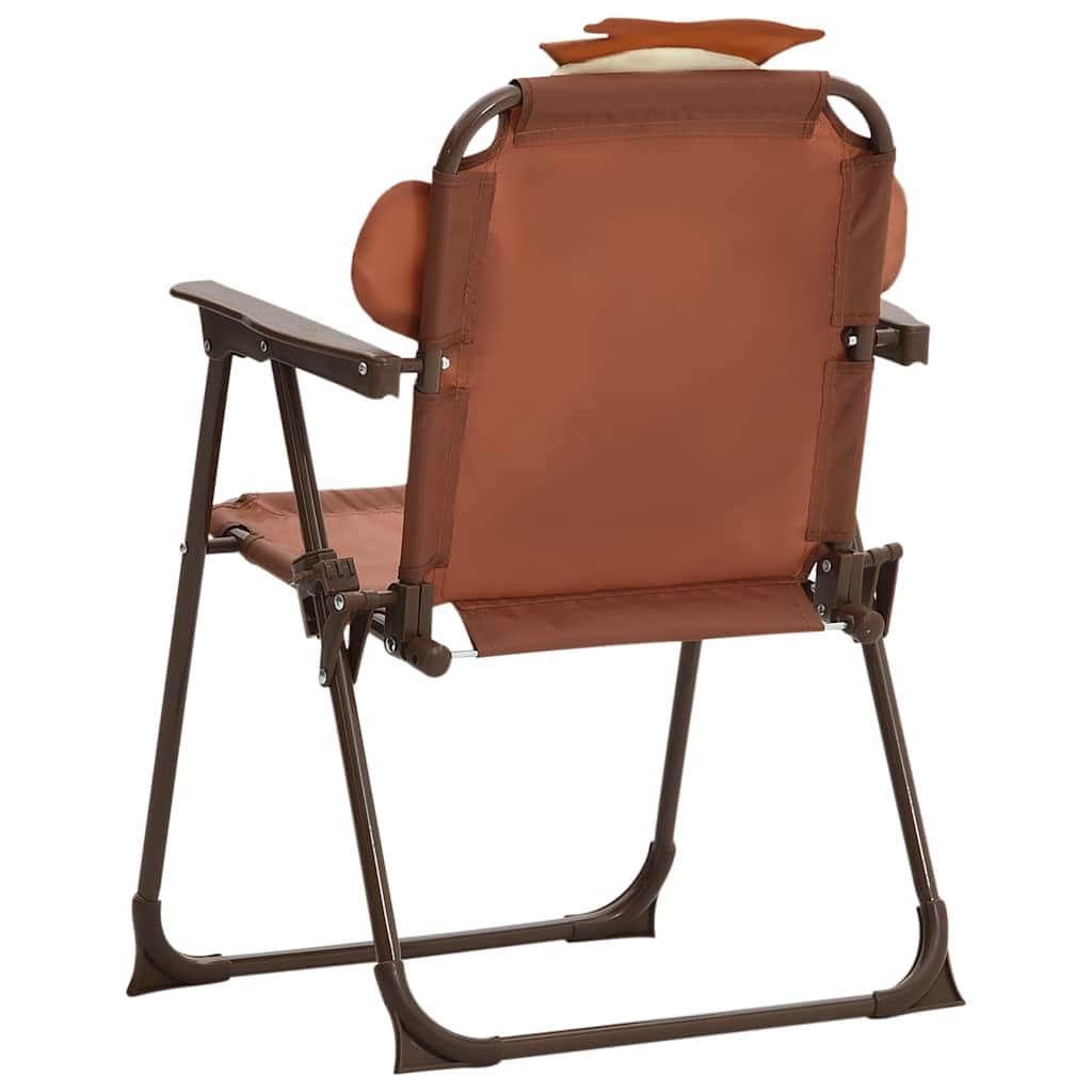 vidaXL Ensemble de Bistro avec Parasol pour Enfants 3 pcs Marron