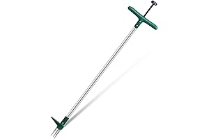 Ohuhu Stand-Up Weed Twister - Lightweight & Ergonomic Weed Removal Tool