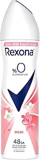 Rexona Kadın Sprey Deodorant Musk %0 Alüminyum 150 ml