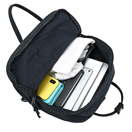 LuckyZ-Backpacks-Womens-Casual-Style-Lightweight-Cloth-Canvas-Backpack-School-Bag-Travel-Daypack-Medium-Handbag-Purse