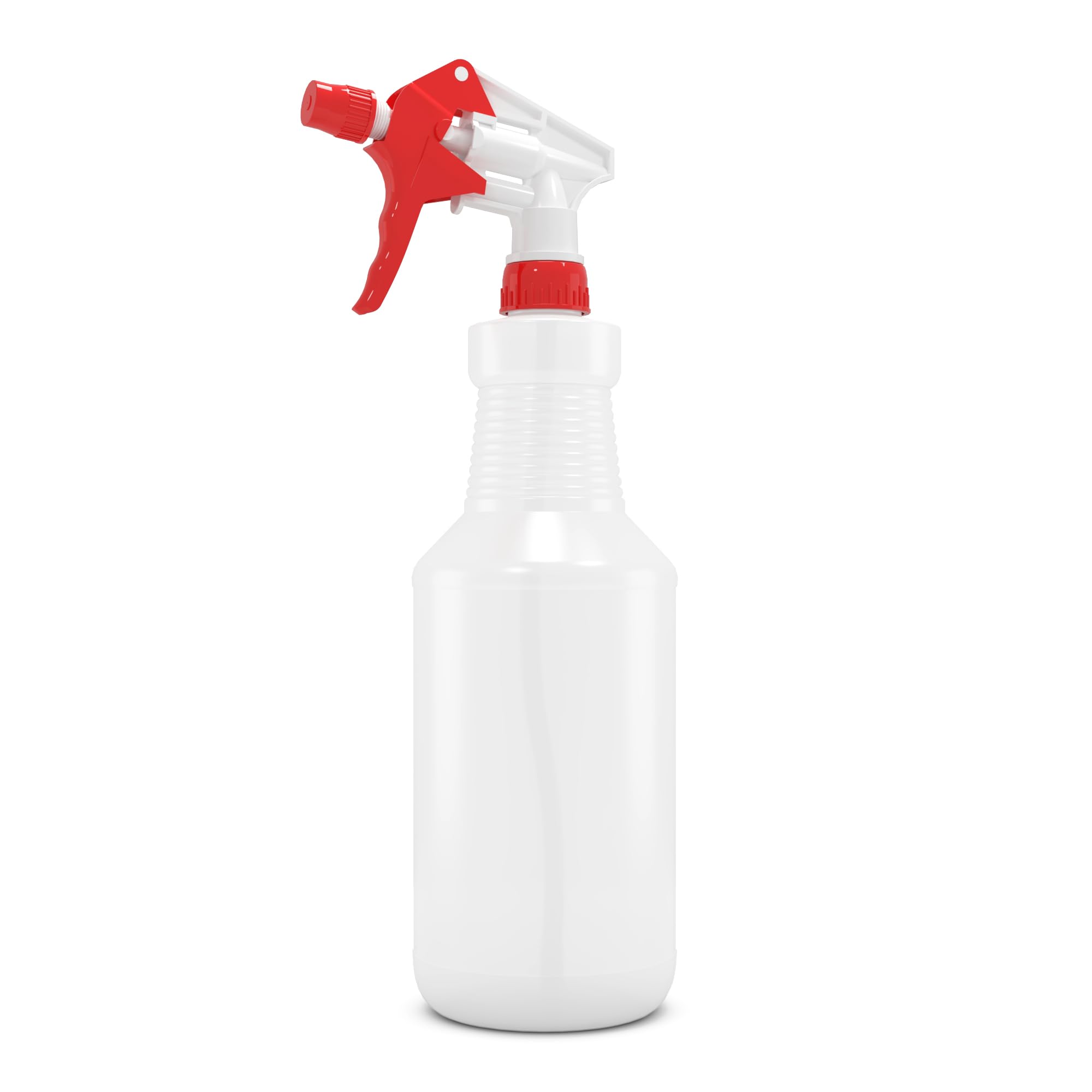 BRIGHTFROM 32 OZ Empty Plastic Spray Bottle, Heavy Duty with Adjustable Spray Nozzle, Chemical Resistant, All Purpose, Professional for Cleaning, Planting & Chemical Solutions