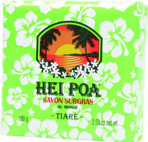 Hei Poa Monoi Soap - Tiare 100g/3.53oz