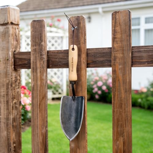 Paleta de Jardín de Acero Inoxidable con Mango de Madera miniatura 6