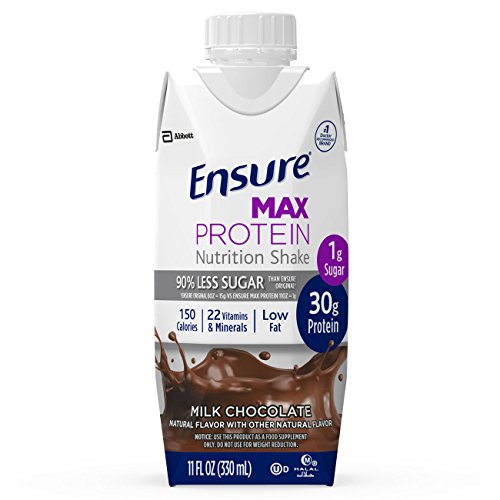 Ensure Max Protein Nutrition Shake with 30g of protein, 1g of Sugar, High
