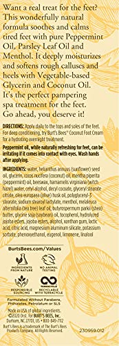 Burt's Bees Peppermint Oil Foot Lotion, 3.38 Oz - Pack Of 3 (Package May Vary) #TOP3