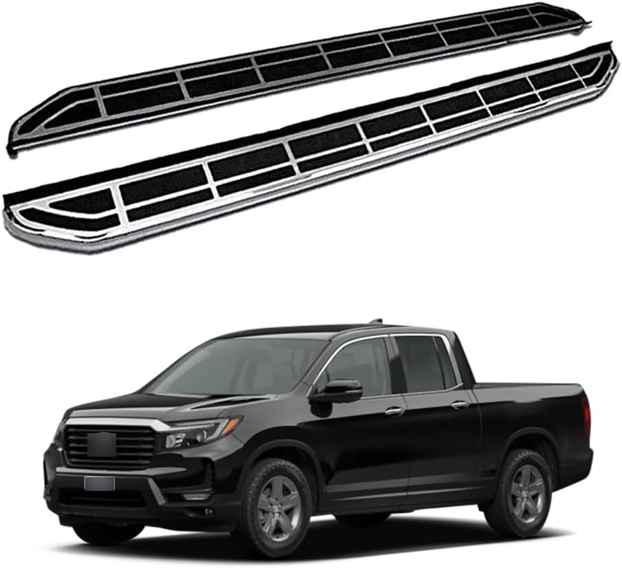 2 Packages | Running Boards Side Steps Nerf Bars Fits for Honda Pilot 2023 2024 2025 2026 Accessories Aluminum & ABS Plastic | Mounted Brackets Screws Instruction 14