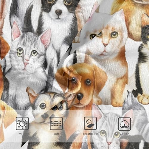 Cotton Girls Underwear Toddlers Cute Kittens Puppies Animal Panties Little Girl Bright Kids Undies Briefs 2t3