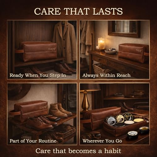 16-in-1 Leather Shoe Polish Kit