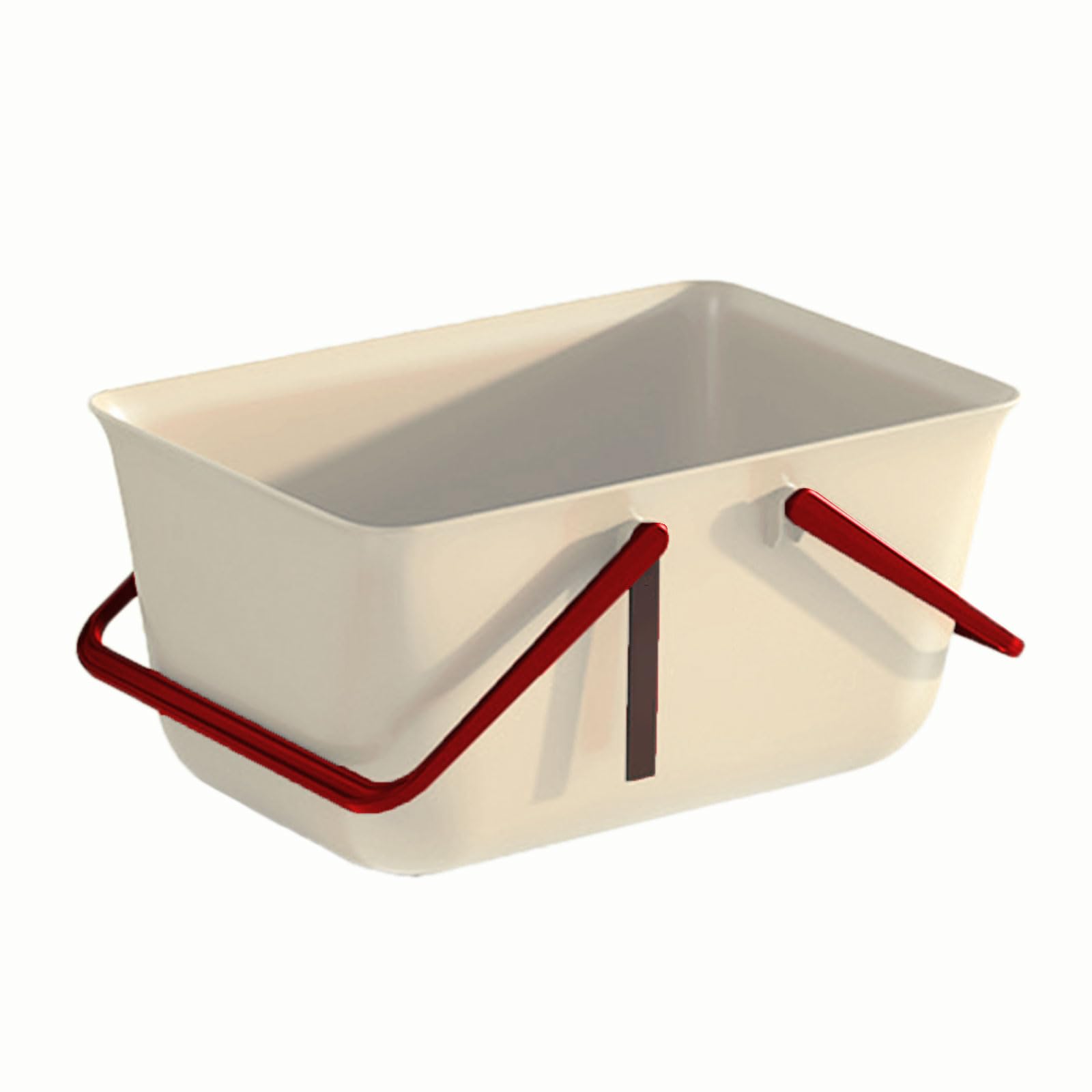 Bathroom Hygienic Storage Container Handheld Bath Essential Accessories Organiser with Nonslip Handle Bathroom Toiletry Basket