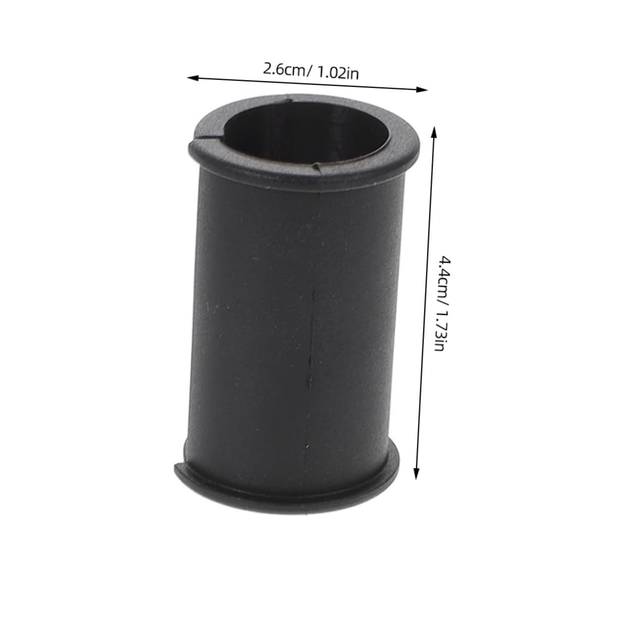 Happyyami 4Pcs Microphone Spacer Rubber Tube Washers for Stable Mounting Studio Office and Stage Durable Mic Sleeve Washers to Prevent Slipping and Enhance Performance