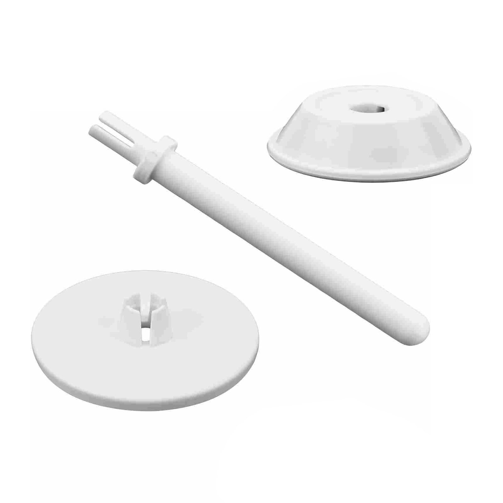 Jazuaiao Multicolor 3Pcs Sewing Machine Hat Replacement Divisions With Vertical Screws Permanent Elastomer Thread Owner Accessories Pin Hat Set Sewing Machine Replacement Divisions