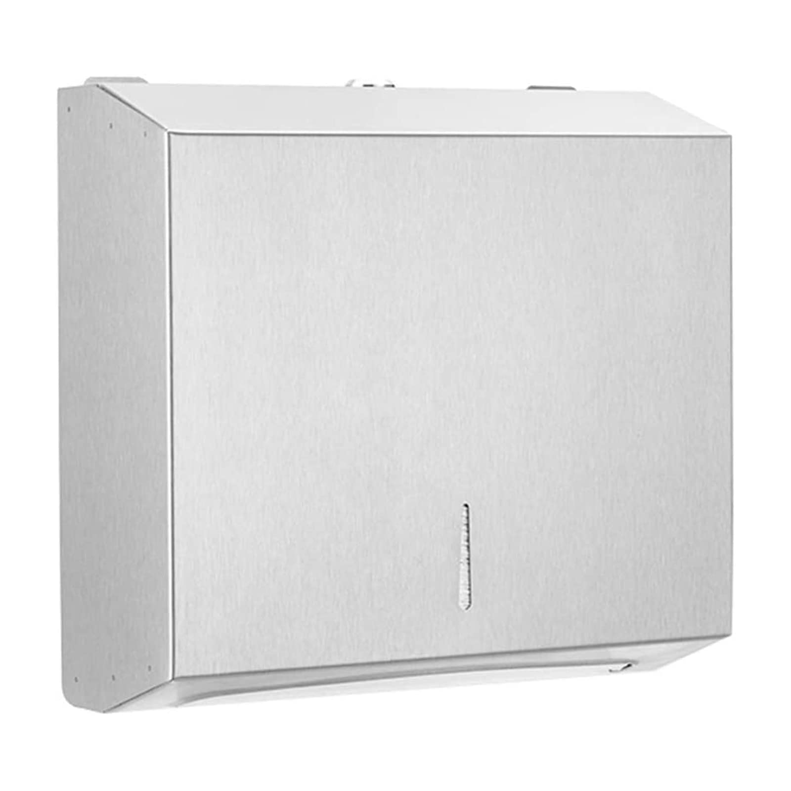 Roestvrijstalen papieren handdoekdispenser Commerciële afsluitbare handdoekdispenser Waterdichte handdoekdispenser Wall Mount