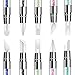 5 Pcs Silicone Nail Tools Dual Tipped Nail Art Sculpture Pen Rhinestone Nail Polish Carving Pen Rubber Tip Nail Brushes