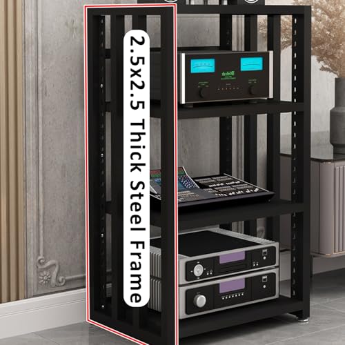 Composants stéréo stockés sur ce support multimédia AV noir - 8