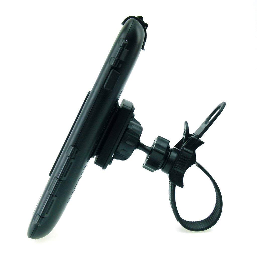 BuyBits Supporto Moto/bici Per IPhone 6S (4,7"), Custodia Impermeabile U-Bolt In Metallo, Nero.
