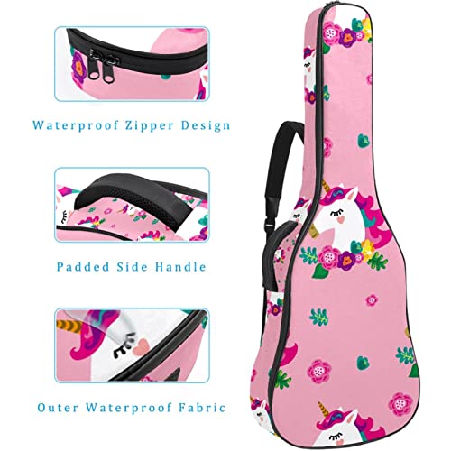 Housse de transport étanche pour guitare avec bandoulière réglable Motif feuilles vertes, Multicolore 05, 42.9×16.9×4.7… - Les Beatles, Paul McCartney, John Lennon, RIngo Starr, George Harrison Housse de transport étanche pour guitare avec bandoulière réglable Motif feuilles vertes, Multicolore 05, 42.9x16.9x4.7… – Image 5