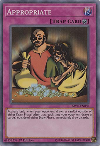 appropriate yugioh card Amazon.com: Yu-Gi-Oh! - Appropriate - MYFI-EN058 - Super Rare - 1st Edition