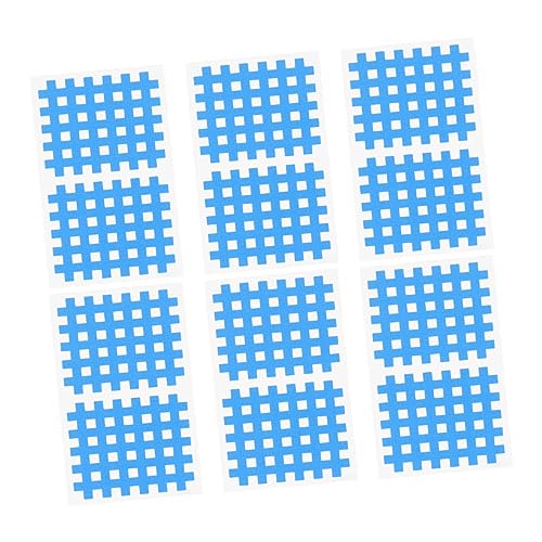 HAPINARY 20 Sheets Sports Adhesive Cloth Tape for Fitness Physical Support Tape Taping Trigger Points Adhesive Cloth for Adhesive Tape Fitness Support Tapes Sports Tape Blue