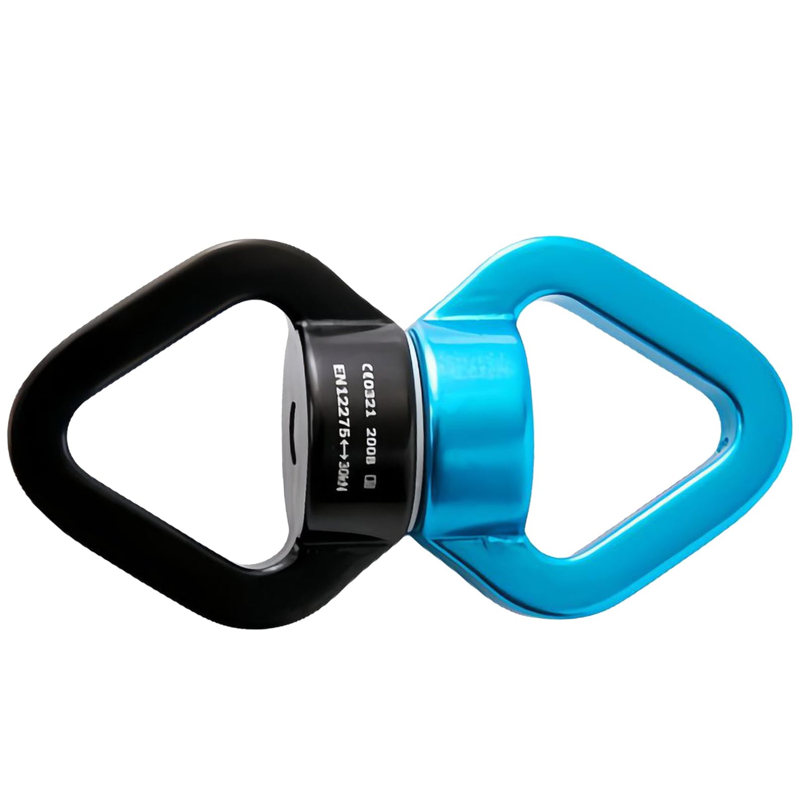 oringnat Climbing Swivels 30KN 360 Degree Rotational Rope Swivels Connector Sealed Bearings Swivels for Climbing Hammock Swing