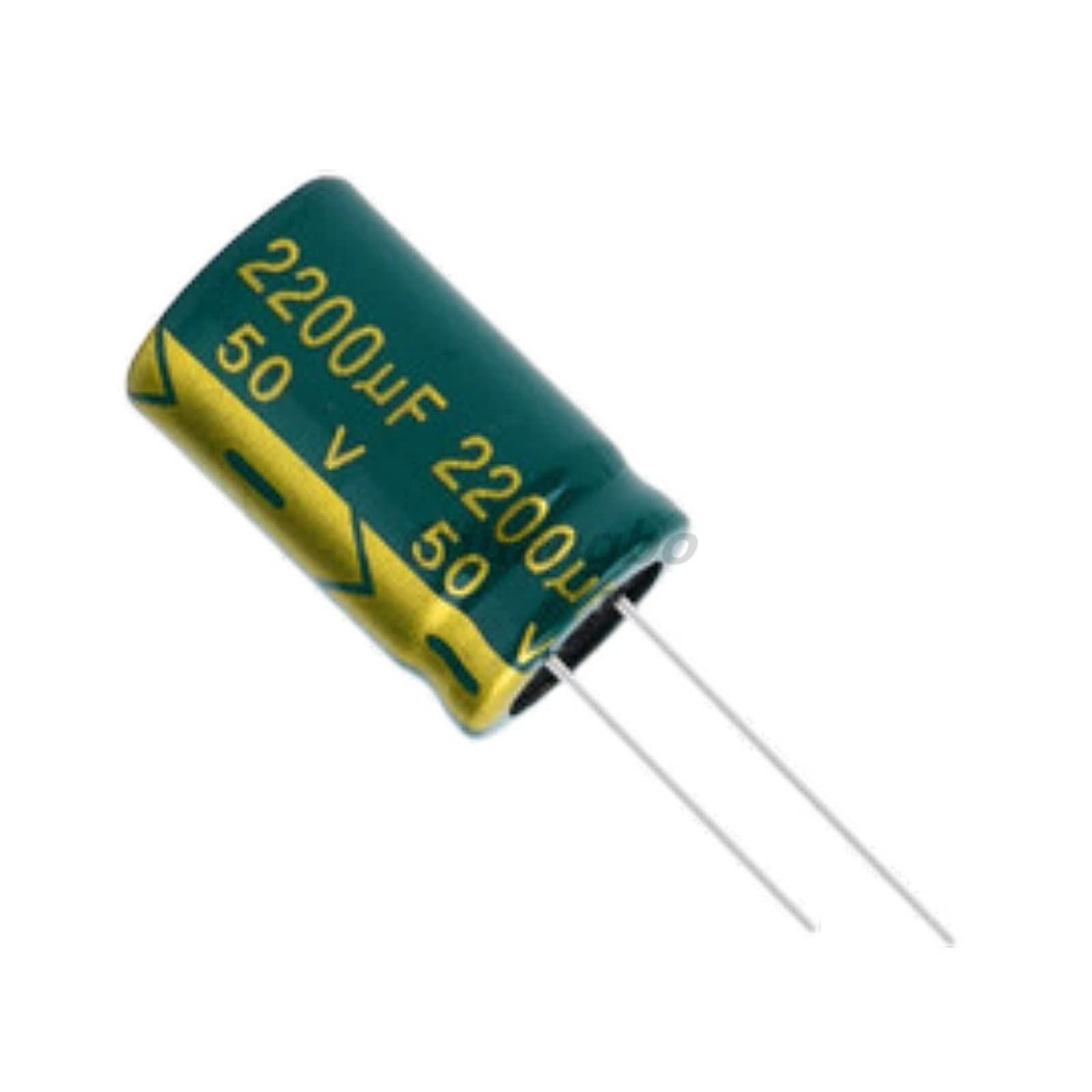 Condensateur 50V 2200UF faible ESR haute fréquence pour filtrage stable
