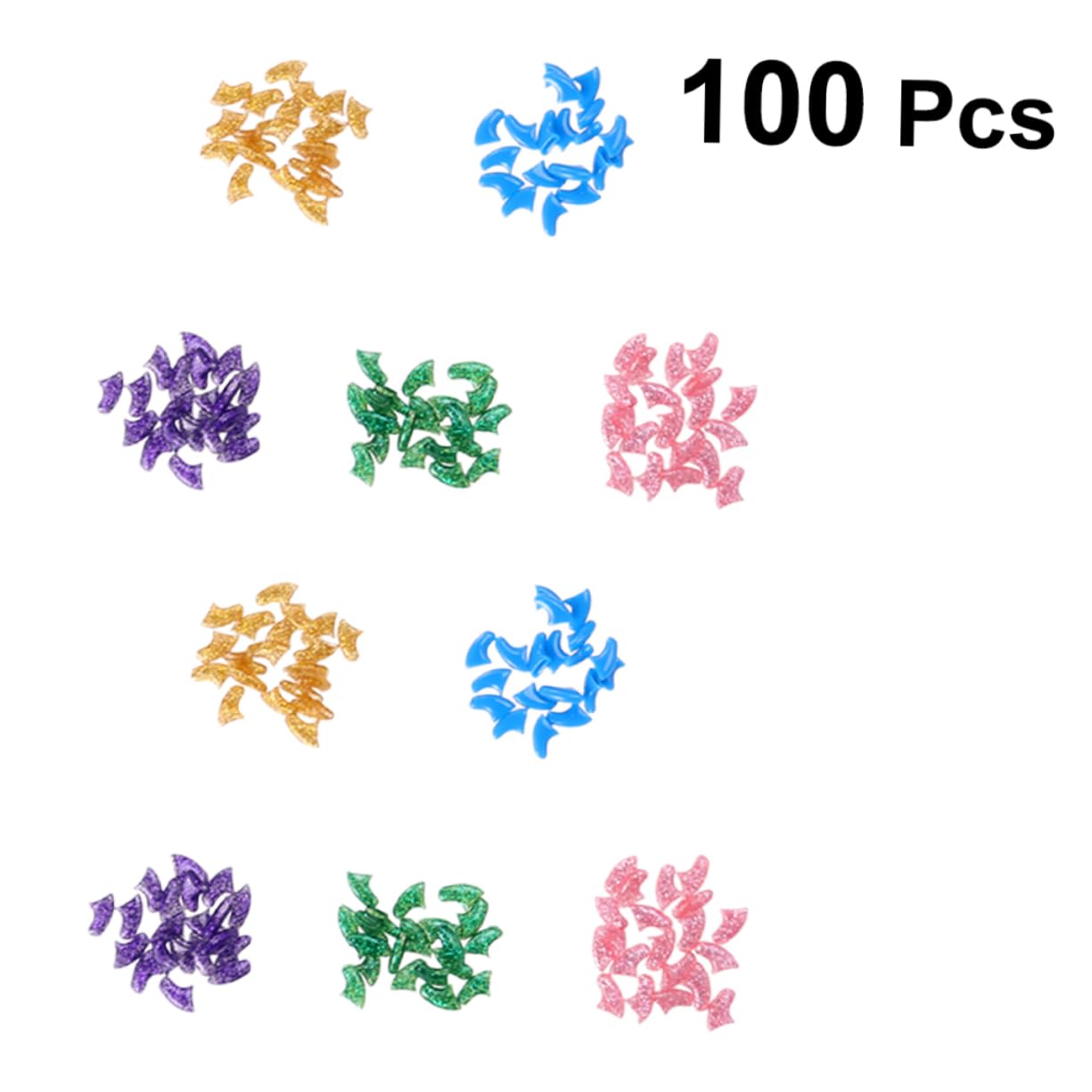 BESPORTBLE 300 Pièces Casquettes à Griffes kit Ongles Capuchons d'ongles de Chats Couvre-Griffes de Chat Capuchons d'ongles pour Animaux de Compagnie Casquettes de Griffe de Chat