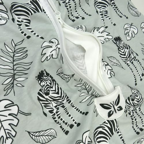 Image of HonestBaby Wearable Blankets Sleeping Bags Swaddle Transition 100% Organic Cotton for Infant Baby Boys, Girls, Unisex