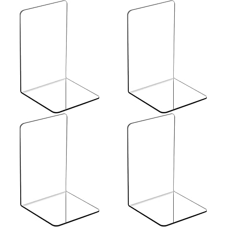 Dalmbox Book Shelf Stoppers: Modern Book Organizers for Desks and Shelves