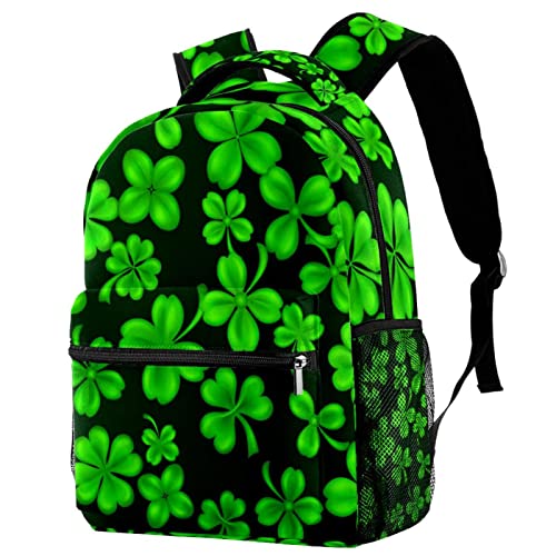 Mochila para portátil temática de tréboles un regalo de San Patricio perfecto
