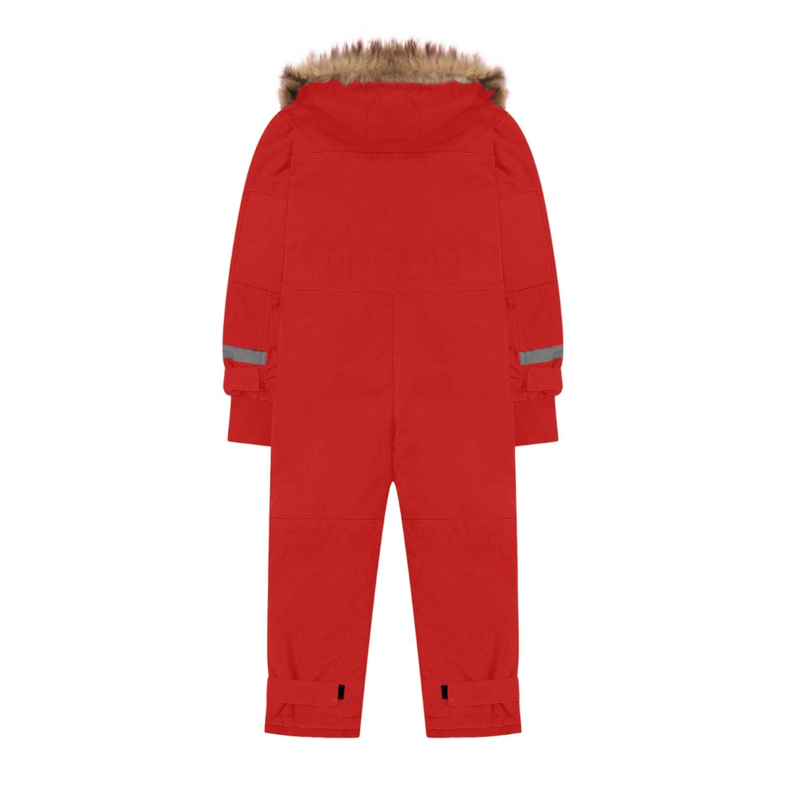 Traje de Nieve para niños, Traje de Nieve una Pieza para niñas y niños, Impermeable, Resistente al Viento, esquí y Snowboard en Invierno.