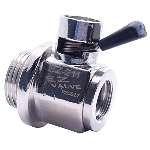 EZ-211(27mm-2.0) EZ Oil Drain Valve with removable Straight Hose End(H-002) Combo by EZ Oil Drain Valve - Image 2
