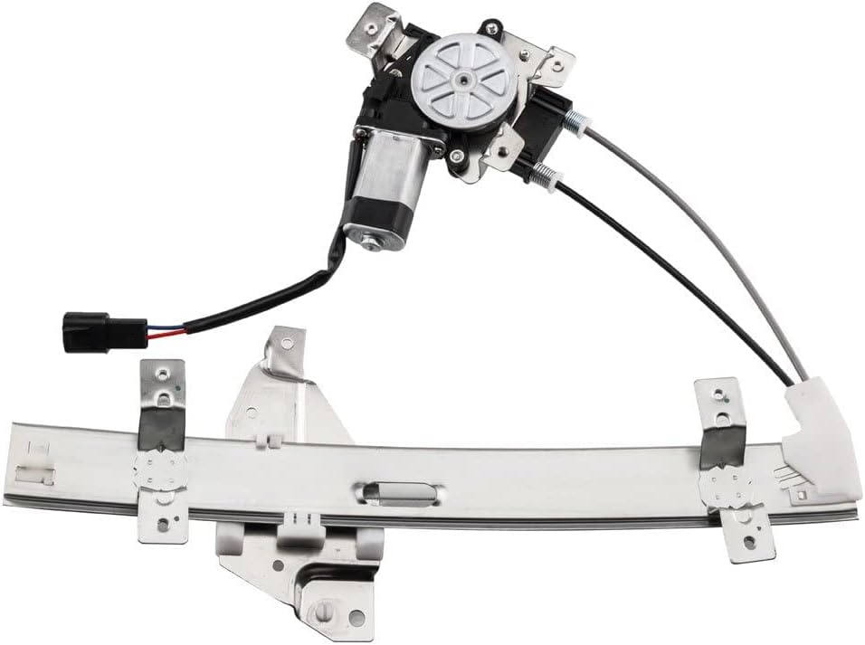 SUNROAD 741-709 Power Window Lift Regulator with Motor Assembly Rear Right Passenger Side Replacement for 1997 1998 1999 2000 2001 2002 2003 2004 Buick Regal 1999-2002 Intrigue