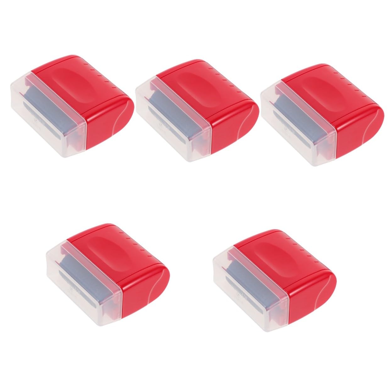 SHINEOFI 5piezas Sello De Privacidad Multifuncional Roller Sello De Protección De Identidad Compacto Para Documentos Personales y Facturas