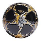 adidas UCL Real Madrid Mini Soccer Ball Black/Preloved Yellow/Carbon 1