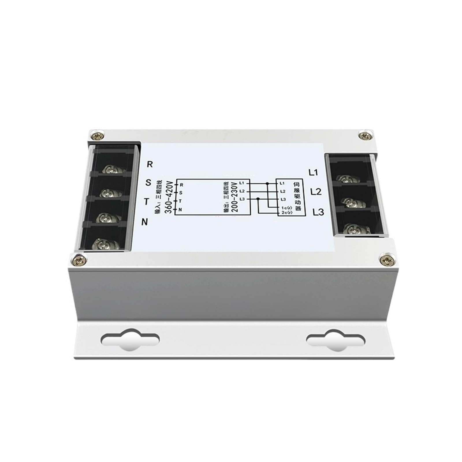 DEBLAN Transformateur triphasé servo 380V à 220V Transformateur électronique 1KW-10KW(2.5KW)