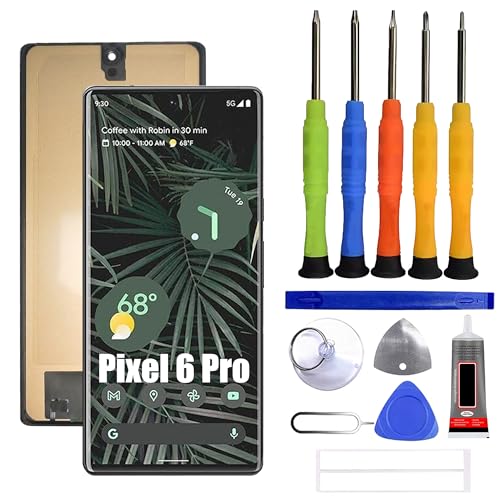 Écran tactile pour Google Pixel 6 Pro afficheur LCD de remplacement sans empreinte
