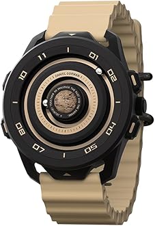 Men‘s Magnetic Work Watch - Saturn Orbital Astronomy Luminous Dial, 3ATM Waterproof, Durable Copper Case & Silicone Strap, Quartz Movement