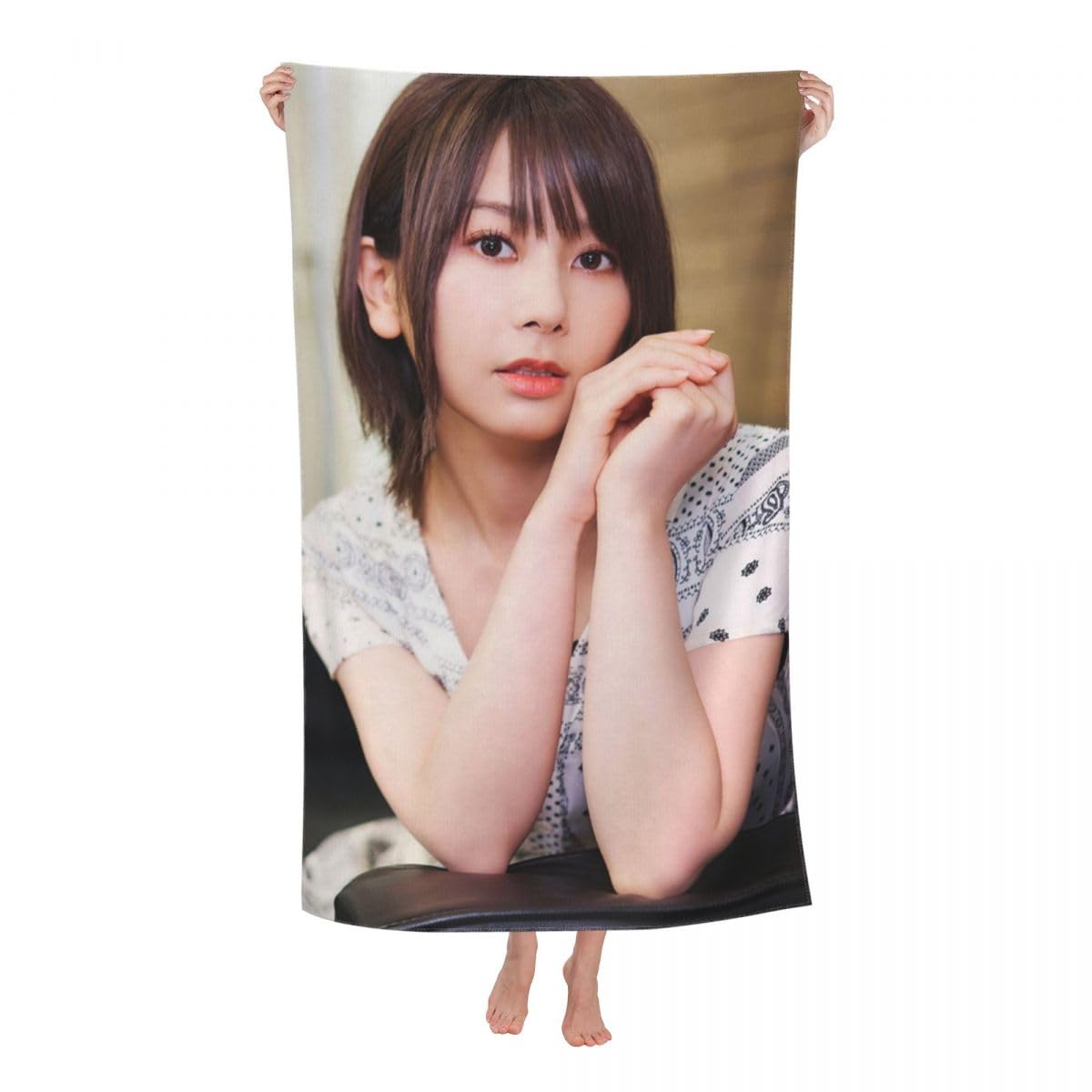 Amazon｜種田梨沙 (4) バスタオル ビーチタオル 大判 速乾 高速吸水