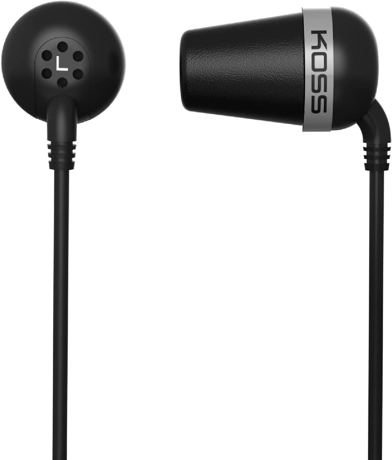 The Plug' In-Ear Headphones (Black)