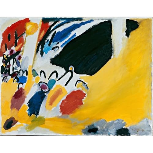 Poster Kandinsky Impression III 101x127 cm pour décoration murale de salon