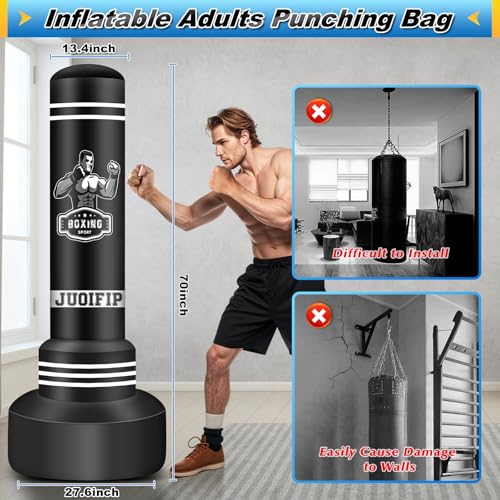70'' Inflatable Standing Punching Bag